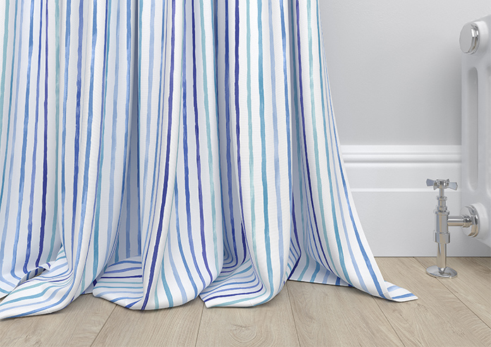 Vintage Stripe, Riviera - Made to Measure Curtains - Image 6